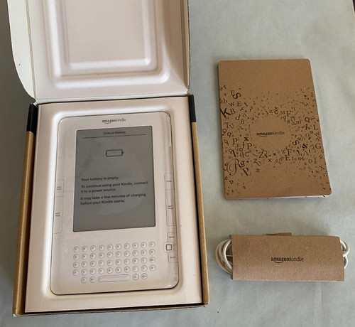 Vintage 2009 amazon kindle - vintage,
